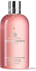 Molton Brown Delicious Rhubarb & Rose Bath & Shower Gel 300 Ml - Picture 1 of 3