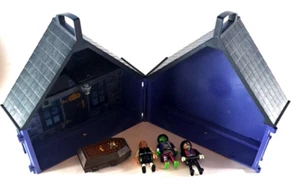 Playmobil Take Along Haunted House W Figures Coffin 2013 Not Complete Spooky - Picture 1 of 5