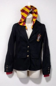 Harry Potter Gryffindor Blazer Hoodie Women's Size M - Picture 1 of 10