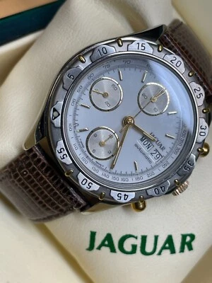 Reloj y gafas Jaguar raro coleccionista automático cronógrafo 5265 Foto 1 de 4