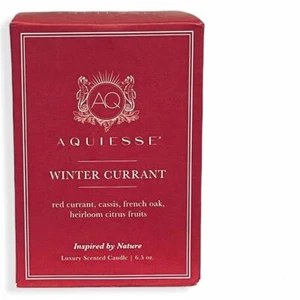 Aquiesse Luxury Scented Candle Winter Currant Inspired by Nature, 6.5 oz - Picture 1 of 3