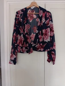 Ladies Untold Floral Blouse Size 10 - Picture 1 of 7