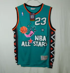 NWT Michael Jordan Chicago Bulls NBA Basketball Jersey Mitchell Ness All Star XL - Picture 1 of 6