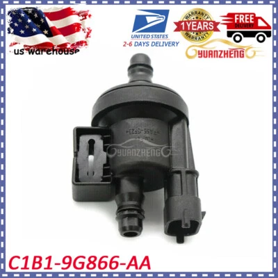 Electroválvula de purga de combustible EVAP para Ford Fiesta Focus C1B1-9G866-AA 2012-17 nueva  Foto 1 de 4