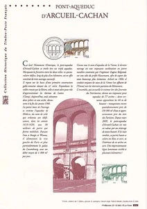 Document Philatélique 1er Jour : 43 2010 - Pont-Aqueduc d'Arcueil Cachan - Picture 1 of 1