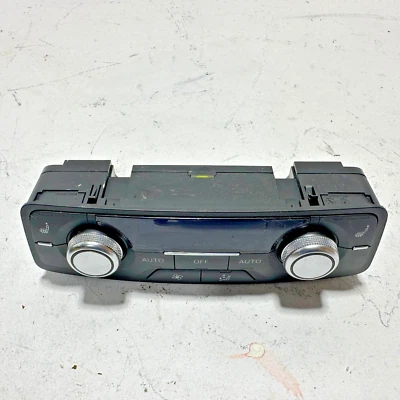2013-2016 AUDI S6 REAR CENTER A/C HEAT SEATS HVAC CLIMATE CONTROL SWITCH OEM - Image 1 of 4