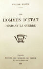 14-18/LES HOMMES D ETAT PENDANT LA GUERRE/W.MARTIN/ED DES HORIZONS/1929/BOIS