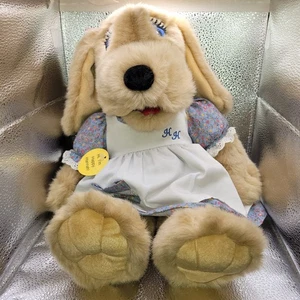 Vtg. Happy Hannah 15" Dog Plush Talking Singing Kings Creations Douglas Working! - Picture 1 of 5