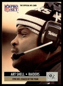 1991 Pro Set Art Shell Los Angeles Raiders #4 - Picture 1 of 2