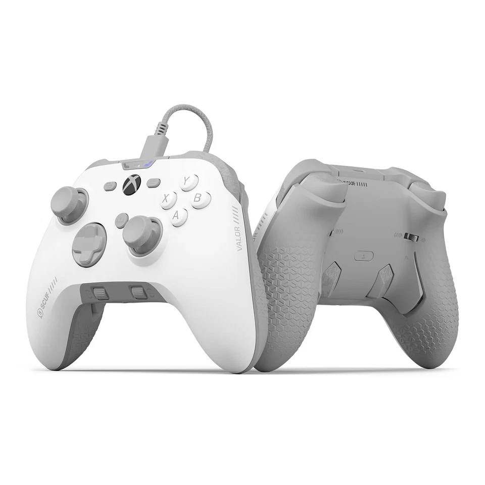 Controlador Xbox SCUF VALOR PRO rendimiento con cable - parte posterior blanca personalizable  Foto 1 de 4