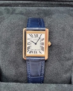 Cartier Tank Solo 2016 31mm x 24mm W5200002 / 3168 Box & Papers - Picture 1 of 9
