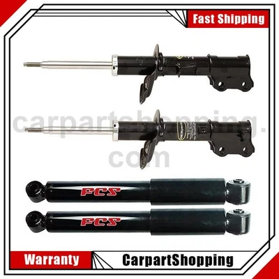 4 Amortiguadores Suspensión Puntal Trasero Delantero Para Kia Rio 2012 2015 Foto 1 de 4