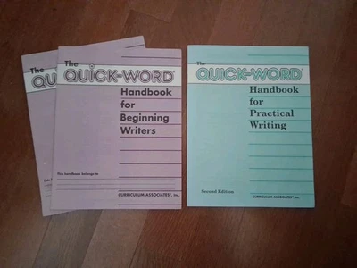 The Quick-Word Handbook for Beginning Writers & Handbook For Practical Writing - Image 1 of 4