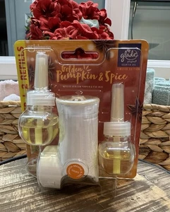 Glade Golden zucca e spezie spina da parete 2 ricariche oli essenziali infusi nuovo - Foto 1 di 3