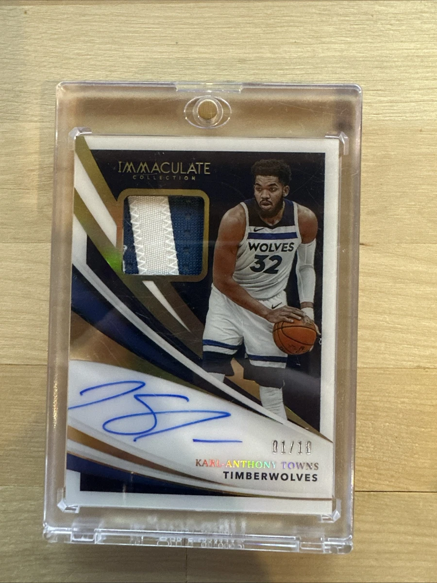 Karl Anthony Towns Panini Basketball Memorabilia Trading