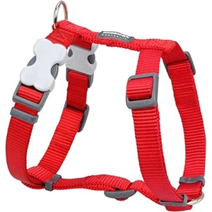 Red Dingo Dog Harness Plain, Red, Medium 20mm Red M - Picture 1 of 4