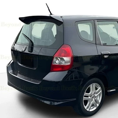 Alerón trasero estilo fábrica negro brillante Honda Fit 2004-2006 2007 2008 Foto 1 de 4
