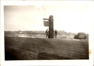 Medicine Bow Road Sign black & white photo - Picture 1 of 2