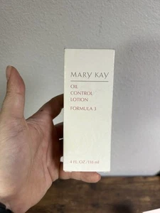 Mary Kay Oil Control Lotion Formula 3 Absorbs Oil Hydrates Skin 4 oz 106800 - Picture 1 of 5