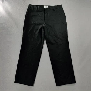 Pantaloni chino Dockers Classic Fit Flat Front neri kaki da uomo taglia effettiva 36x29 - Foto 1 di 7
