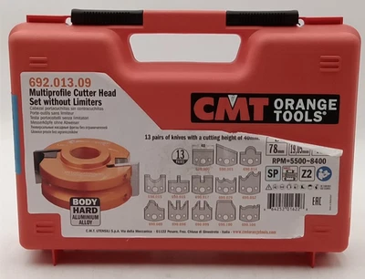 CMT 692.013.09 Cabinet & Joinery Set, 3-1/8-Inch Diameter, 3/4-Inch Bore - Image 1 of 4