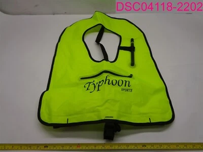 2 Pack; Adult 80-180lbs & Adult XL 180lbs+, Typhoon Sports Snorkel Vests Hi-Viz - Image 1 of 4