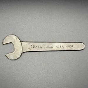 Llave de servicio Martin 605A patrón corto delgado tamaño 13/16" EE. UU. - Imagen 1 de 2