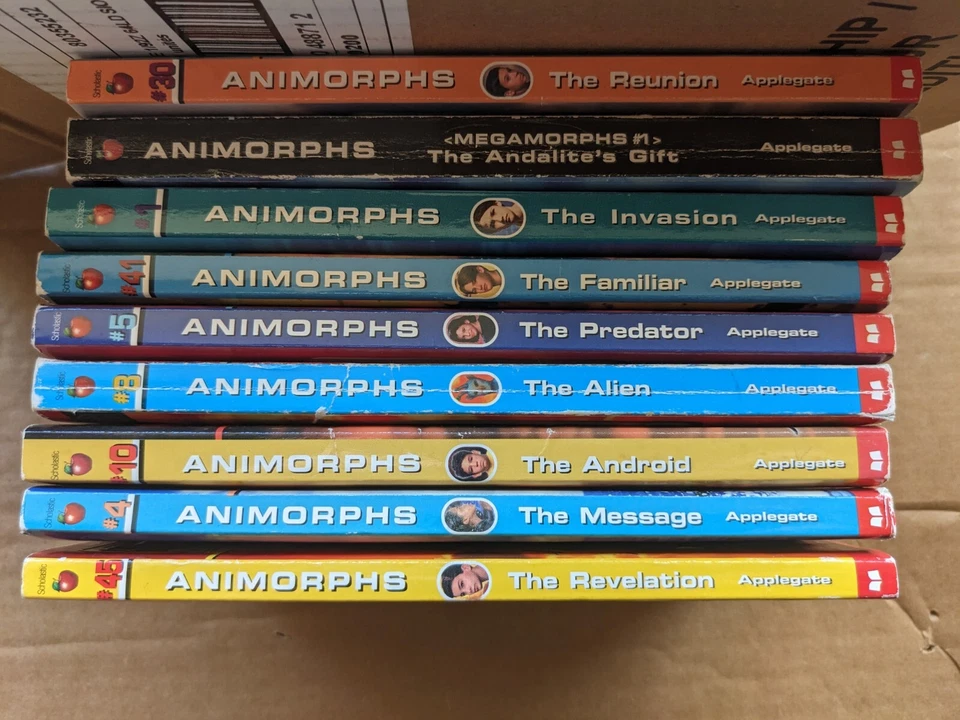 Animorphs & Megamorphs Books - RARE Vintage '90s Used YA Novels K.A. Applegate — 第 1/1 张图片