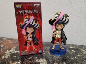 Monkey D. Luffy One Piece FILM RED WCF -World Collectable Figure ORIGINAL JAPAN - Foto 1 di 12