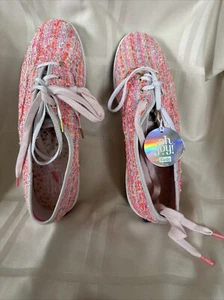 Sneakers Keds Oh Joy nuove senza etichette rosa tweed donna 10 WF62389 - Foto 1 di 10