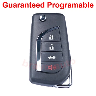 Llavero abatible de entrada remota sin llave para Toyota Camry 2018 2019 2020~2023 HYQ12BFB Foto 1 de 4