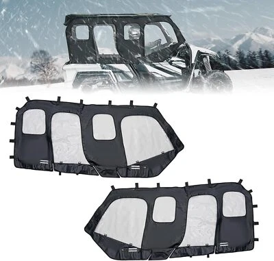 Juego de paneles de puerta superior de gabinete de cabina blanda para Yamaha Wolverine X4/SE 2018-2020 Foto 1 de 4