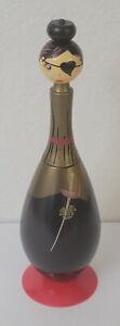 Pylones French Liquid Soap Lady Bottle Valentine Pirate  10" Tall