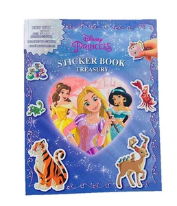 Disney Princess Sticker Book Treasury ~ Activities, Posters, Over 500 Stickers - Picture 1 of 9