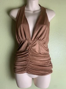 Sexy Top Boho Hippie Gitano Corte Bajo Talla M - Imagen 1 de 3