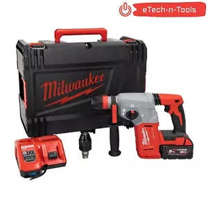 Milwaukee M18BLHX-501X SDS+ Rotary Hammer Drill with 1 x 5.0Ah Battery - Picture 1 of 8