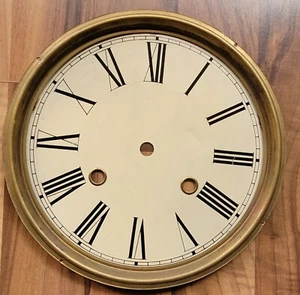 Altes Zifferblatt f Regulator Wanduhr Uhrmacher Zifferblatt - Bild 1 von 2