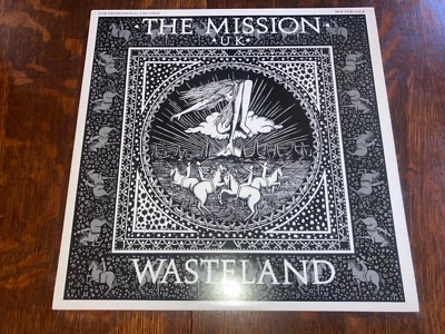 THE MISSION UK "Wasteland" US 1987 12" Promo Mercury NM - Sisters of Mercy - Image 1 of 4