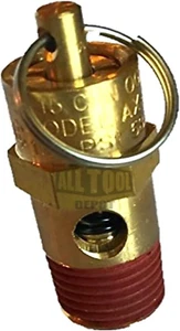 New 1/4" NPT 175 PSI 67 SCFM Air Compressor Relief Pressure Safety Valve, Tan... - Bild 1 von 1