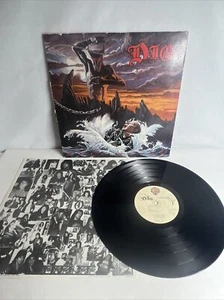 Dio Holy Diver LP 1983 WB 1-23836 VG+/G+ w/Insert Ronnie James Dio Black Sabbath - Picture 1 of 21