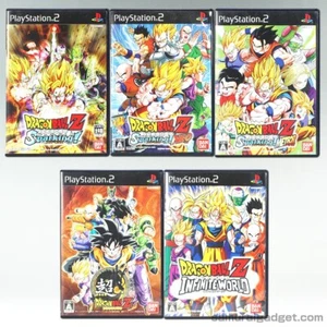 Dragon Ball Z:Budokai Tenkaichi 1+2+3 & Super Dragon Ball Z & Infinite World PS2 - Picture 1 of 24