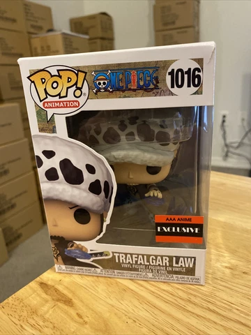 Funko Pop! One Piece Trafalgar Law 1016 AAA Anime Box Damage Cover