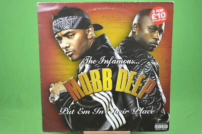 MOBB DEEP THE INFAMOUS PUT EM IN THEIR PLACE 12" VINYL FEAT 50 CENT  31B - Image 1 of 4