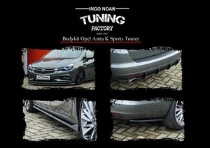 Bodykit Frontspoiler Heckdiffusor Schweller ABS für Opel Astra K Sports Tourer - Picture 1 of 12