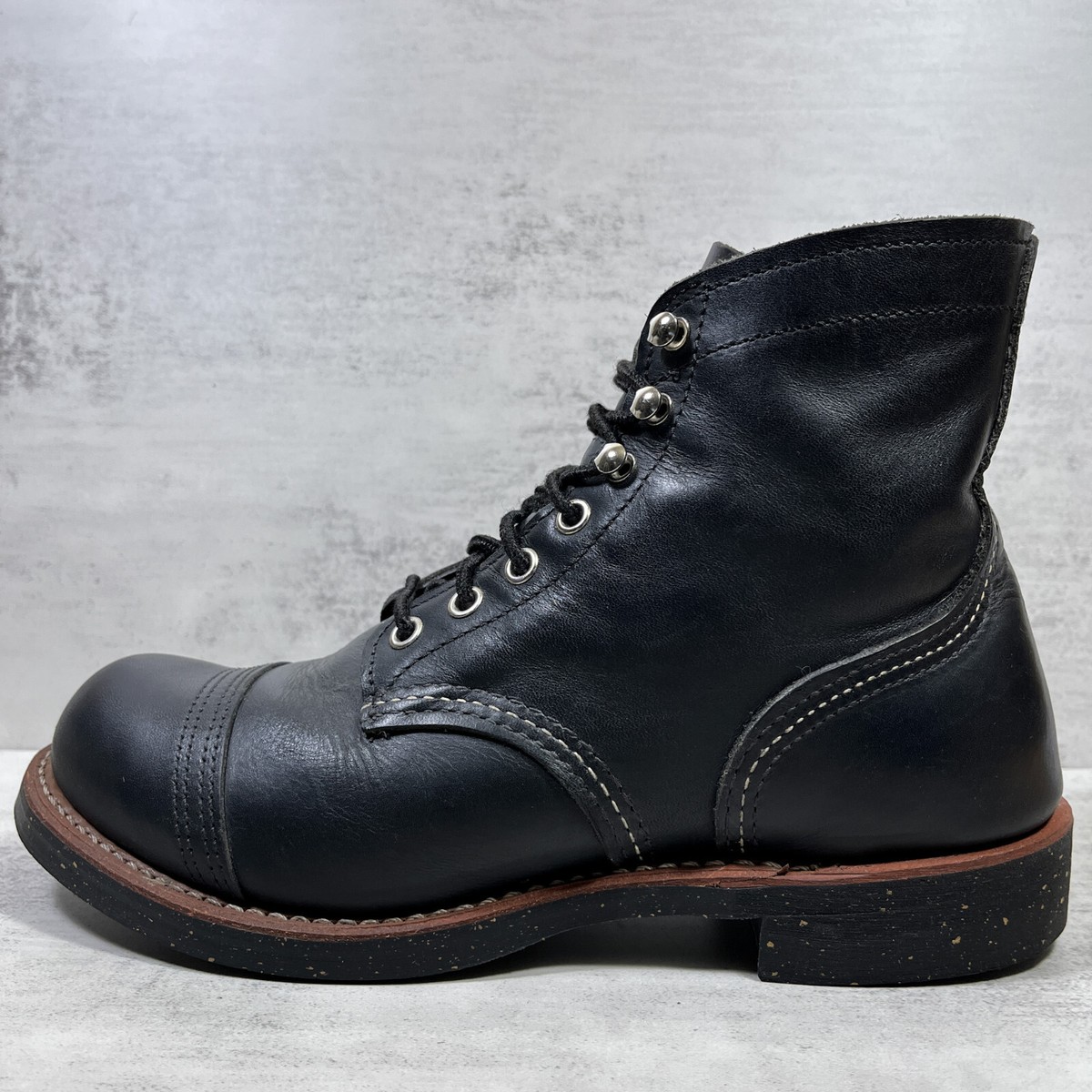 Red Wing Shoes Red Wing Iron Ranger Black Boots for Men for sale 