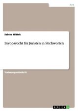 Europarecht für Juristen in Stichworten | Buch | 9783656890867