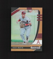 2020 Panini Prizm Draft Picks Neon Orange Prizm #PDP87 Casey Martin /50