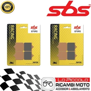 8 FRONT BRAKE PADS SBS RACING BMW S 1000 R 2014 2015 2016 2017 2018 - Picture 1 of 1