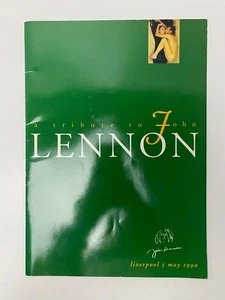 A Tribute To John Lennon Program Liverpool 5th May 1990 VG+ - Picture 1 of 15