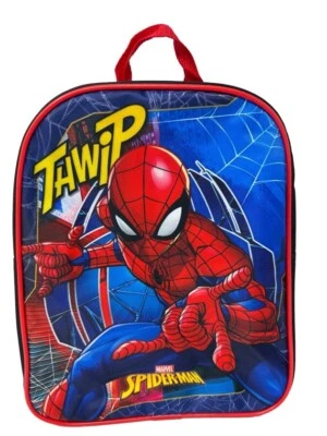Spiderman Toddler Backpack Small School Bookbag Preschool Boys Kids 10" mini - Image 1 of 2